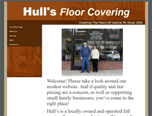 Tablet Screenshot of hullsflooring.com